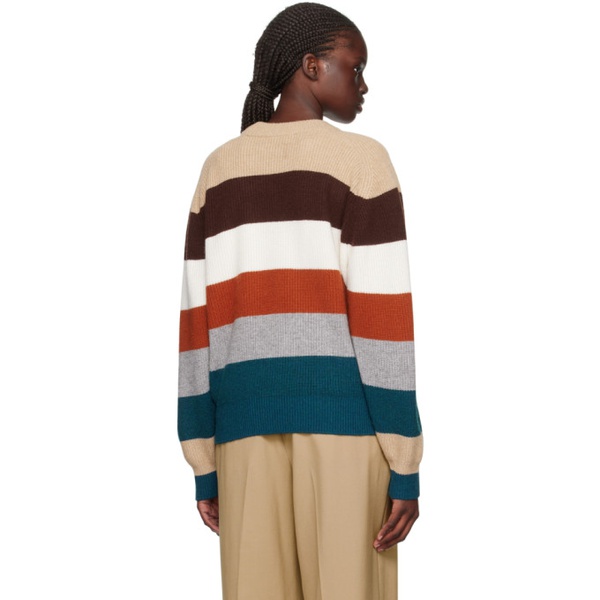 메종키츠네 Maison Kitsune Multicolor Bold Fox Head Sweater 232389F096003