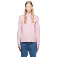 Maison Kitsune Pink Baby Fox Shirt 232389F109001
