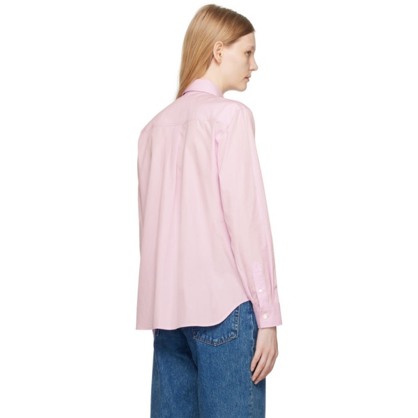 메종키츠네 Maison Kitsune Pink Baby Fox Shirt 232389F109001
