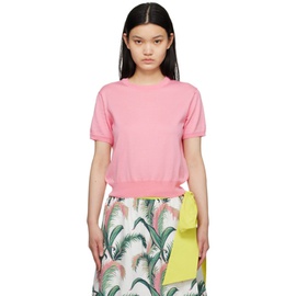 Maison Kitsune Pink Hotel Olympia 에디트 Edition T-Shirt 232389F110009