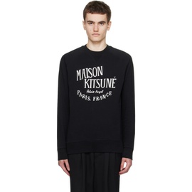 Maison Kitsune Black Palais Royal Sweatshirt 232389M204010