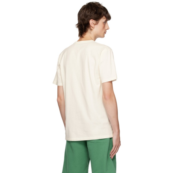 메종키츠네 Maison Kitsune 오프화이트 Off-White Double Fox Head T-Shirt 232389M213020