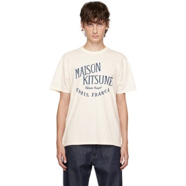 Maison Kitsune 오프화이트 Off-White Palais Royal T-Shirt 232389M213022