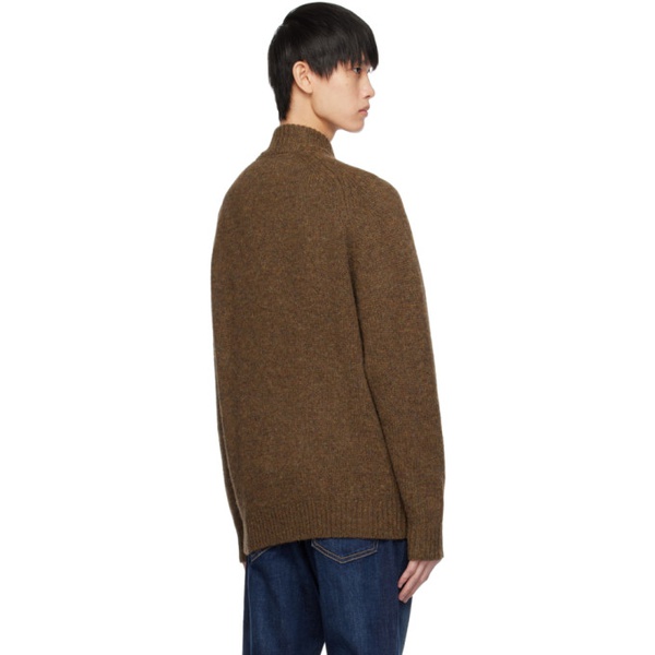  바버 Barbour Brown Calder Sweater 232390M202000