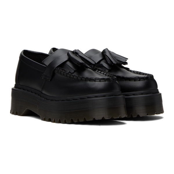 닥터마틴 닥터마틴 Dr. Martens Black Adrian Quad Mono Loafers 232399F121004