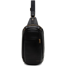 Master-piece Black Gloss Sling Bag 232401M166001