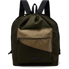 Master-piece Khaki Slant Backpack 232401M166041