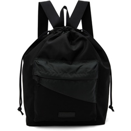 Master-piece Black Slant Backpack 232401M166042