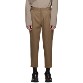 Master-piece Brown Packers Trousers 232401M191004