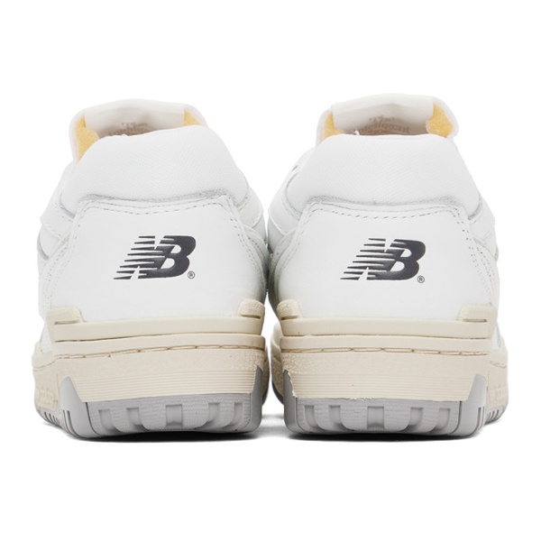뉴발란스 뉴발란스 New Balance White 550 Sneakers 232402F128104