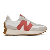 뉴발란스 New Balance Red & White 327 Sneakers 232402F128153