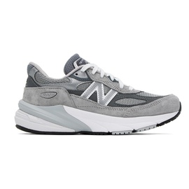뉴발란스 New Balance Gray Made In USA 990v6 Sneakers 232402F128228