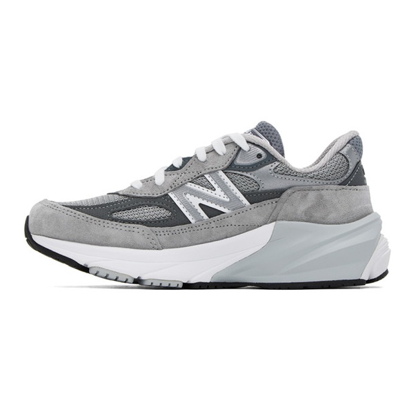 뉴발란스 뉴발란스 New Balance Gray Made In USA 990v6 Sneakers 232402F128228