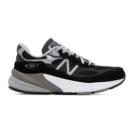 뉴발란스 New Balance Black Made In USA 990v6 Sneakers 232402F128229