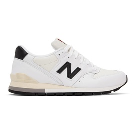 뉴발란스 New Balance White Made in USA 996 Sneakers 232402F128234
