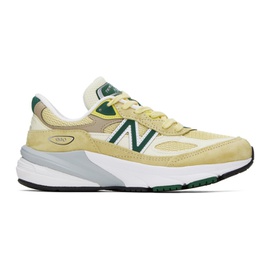 뉴발란스 New Balance Yellow & Green Made In USA 990v6 Sneakers 232402M237027