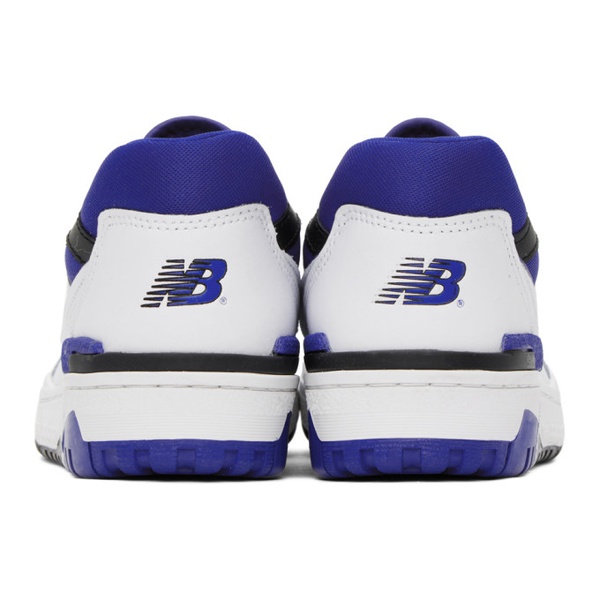 뉴발란스 뉴발란스 New Balance White & Blue 550 Sneakers 232402M237149