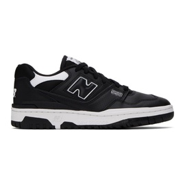 뉴발란스 New Balance Black & White BB550 Sneakers 232402M237152