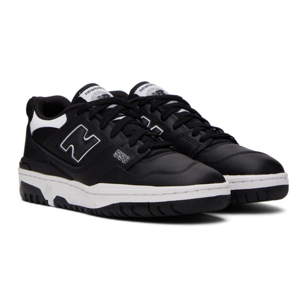 뉴발란스 뉴발란스 New Balance Black & White BB550 Sneakers 232402M237152