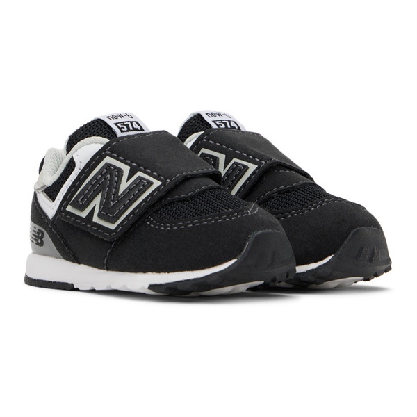 뉴발란스 뉴발란스 New Balance Baby Black 574 NEW-B Sneakers 232402M696002