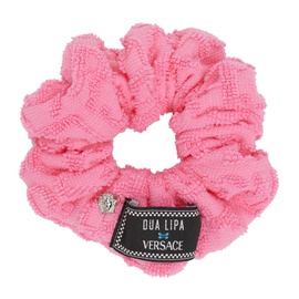 베르사체 Versace Pink Dua Lipa 에디트 Edition Jacquard Scrunchie 232404F018006