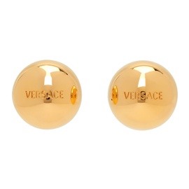Gold Sphere 베르사체 Versace Tiles Earrings 232404F022029