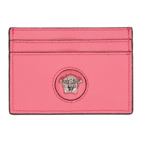 베르사체 Versace Pink La Medusa Card Holder 232404F037001