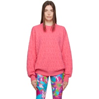 베르사체 Versace Pink Dua Lipa 에디트 Edition Sweatshirt 232404F096006