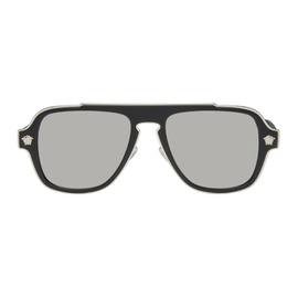 베르사체 Versace Black & Silver Medusa R에트로 ETRO Charm Sunglasses 232404M134019