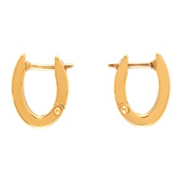 베르사체 Versace Gold Greca Earrings 232404M144013