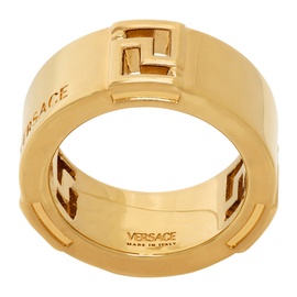베르사체 Versace Gold Band Ring 232404M147009