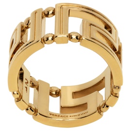 베르사체 Versace Gold Greca Ring 232404M147016