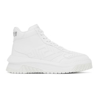 베르사체 Versace White Greca Odissea Sneakers 232404M236008