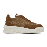 베르사체 Versace Brown Odissea Sneakers 232404M237003