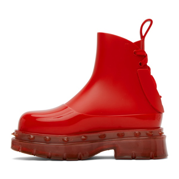  언더커버 UNDERCOVER Red Melissa 에디트 Edition Spikes Boots 232414F113001