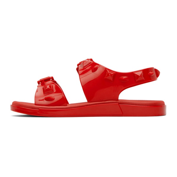  언더커버 UNDERCOVER Red Melissa 에디트 Edition Spikes Sandals 232414F124003