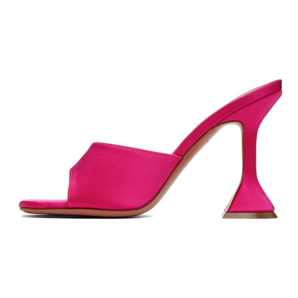  아미나 무아디 Amina Muaddi Pink Lupita Heeled Sandals 232415F125035