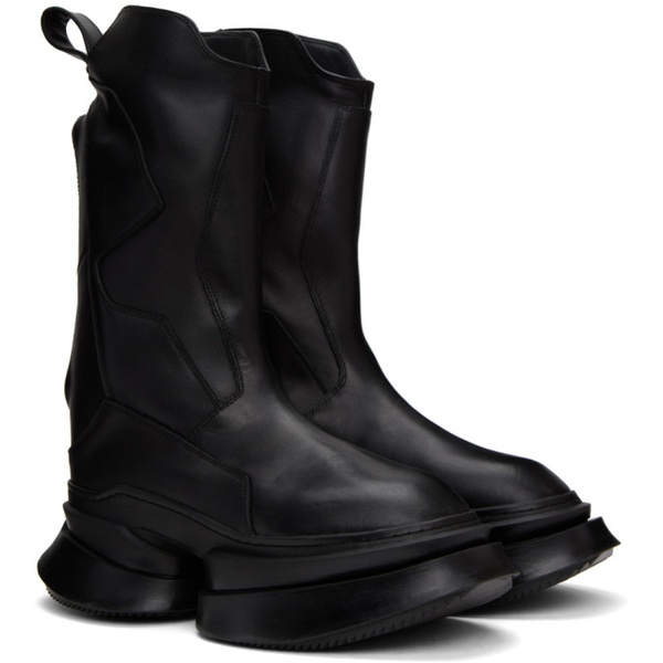  줄리어스 Julius Black Long Sneaker Boots 232420M222001