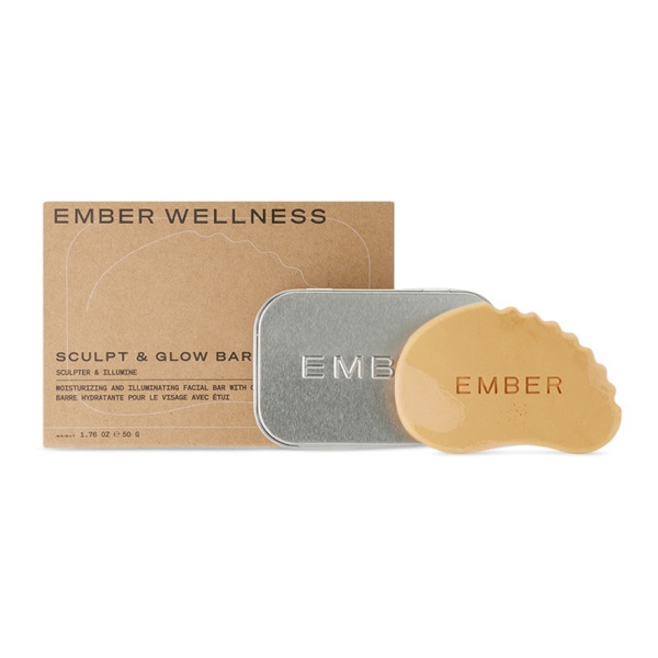  Ember Wellness Sunstone Sculpt & Glow Bar Set, 50 g 232430M784001