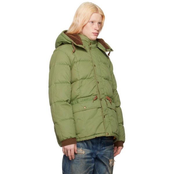  RRL Green Quilted Jacket 232435M178001