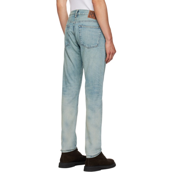  RRL Blue Slim-Fit Jeans 232435M186002