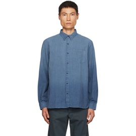 RRL Blue Irving Shirt 232435M192004