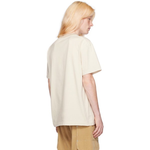 몽클레어 몽클레어 Moncler Genius Moncler x 팜엔젤스 Palm Angels Beige T-Shirt 232435M213003