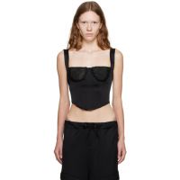 Paris Georgia Black Micah Tank Top 232438F111003