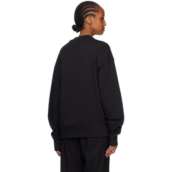  MSGM Black Printed Sweatshirt 232443F096011