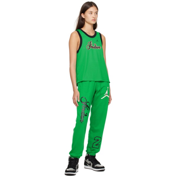 나이키 나이키 조던 Nike Jordan Green Graphic Lounge Pants 232445F086001