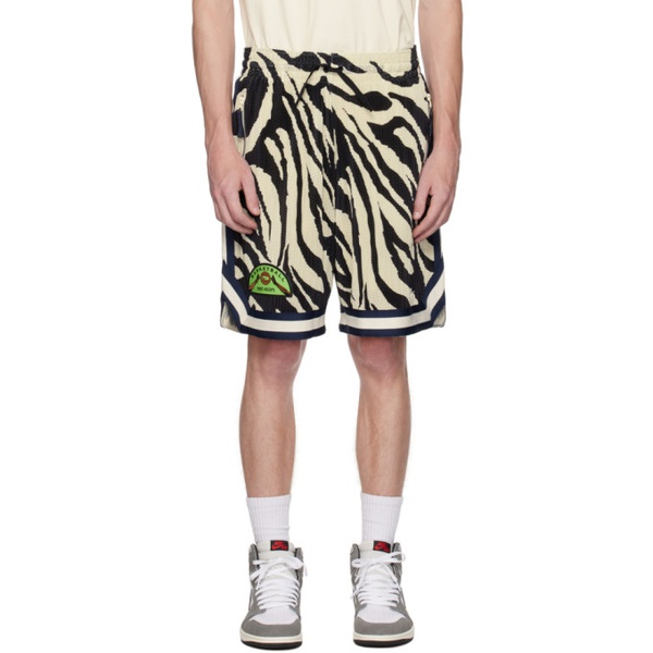 나이키 나이키 조던 Nike Jordan Black & Beige Basketball Shorts 232445M193005