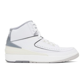나이키 조던 Nike Jordan White & Gray Air Jordan 2 Sneakers 232445M237007