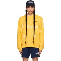 스포티 앤 리치 Sporty & Rich Yellow Serif Sweatshirt 232446M204003