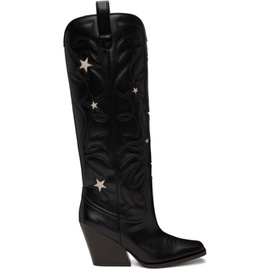 스텔라 맥카트니 Stella McCartney Black Star Cowboy Boots 232471F114004